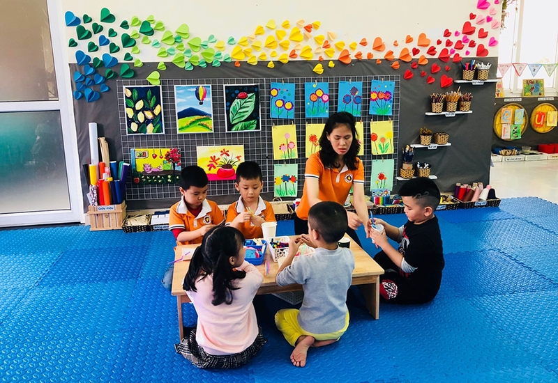 Các lớp bậc mầm non - 02