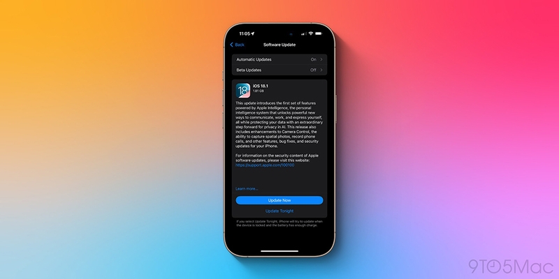 iOS 18.1 có gì mới (ảnh 1)