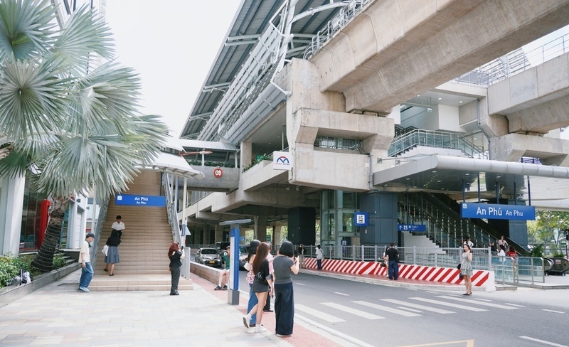 các trạm dừng tuyến Metro số 1 (ảnh 6)