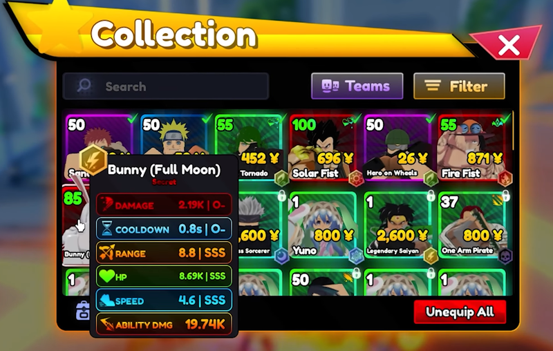 cách afk trong anime rangers x - Hình 3