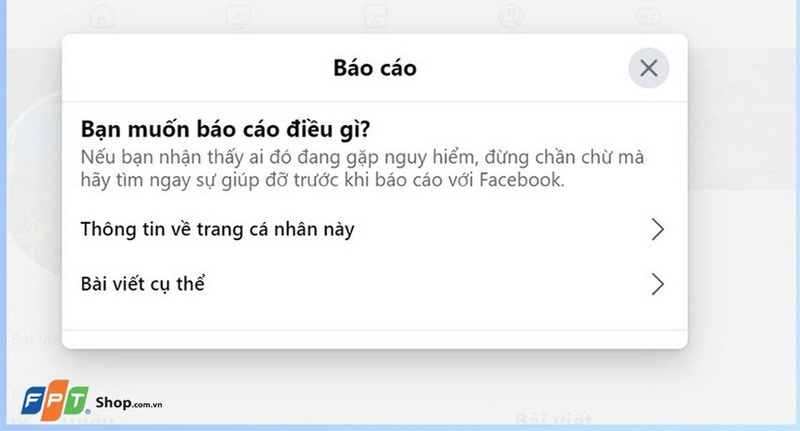 Cách báo cáo facebook mất vĩnh viễn (ảnh 3)