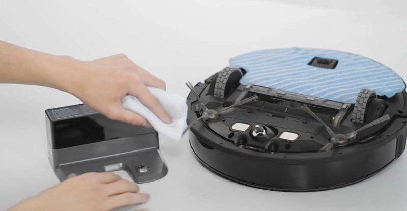 Cách bảo dưỡng robot hút bụi Ecovacs hình 7