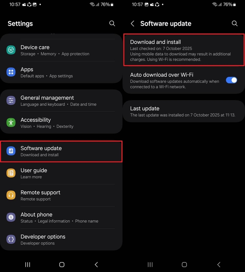 cách bật chạm 2 lần sáng màn hình Samsung Z Fold 8 Series - Hình 7