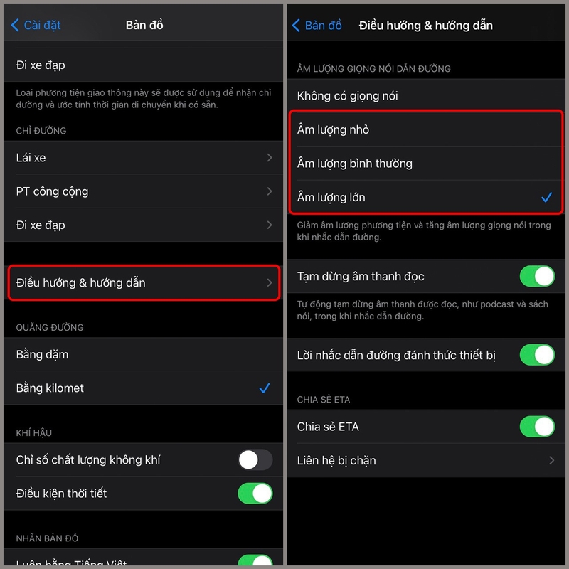 Cách bật chỉ đường trên iPhone bằng giọng nói đơn giản 2