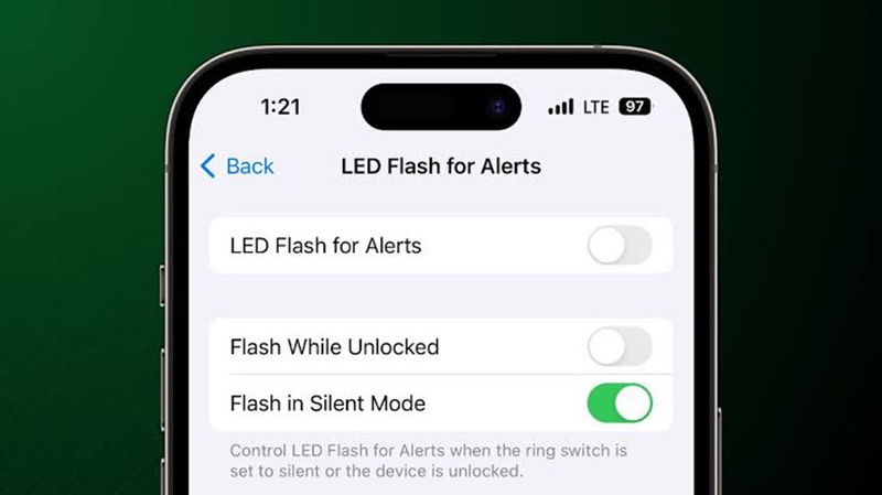 bật nháy đèn flash khi có thông báo - 02