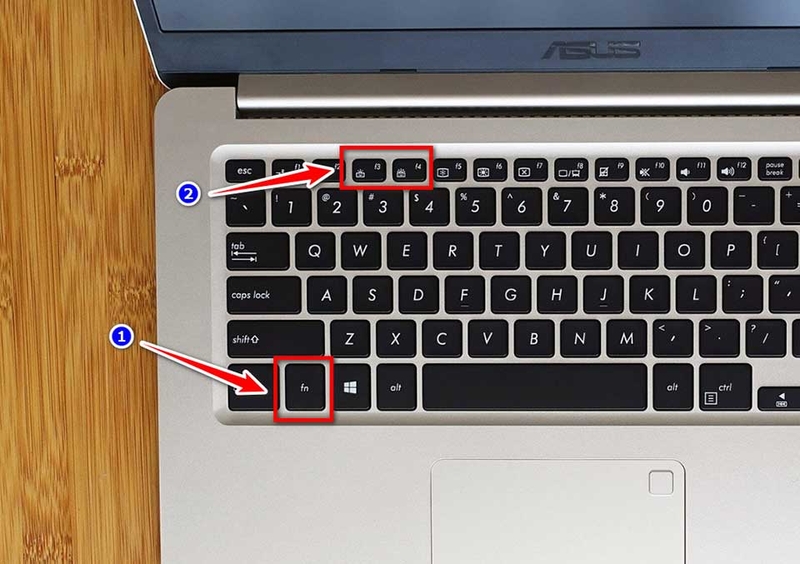Cách bật đèn bàn phím laptop ASUS - 03