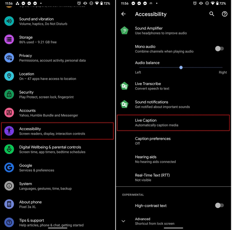 Cách bật Live Caption cho video trên Android - ảnh 3