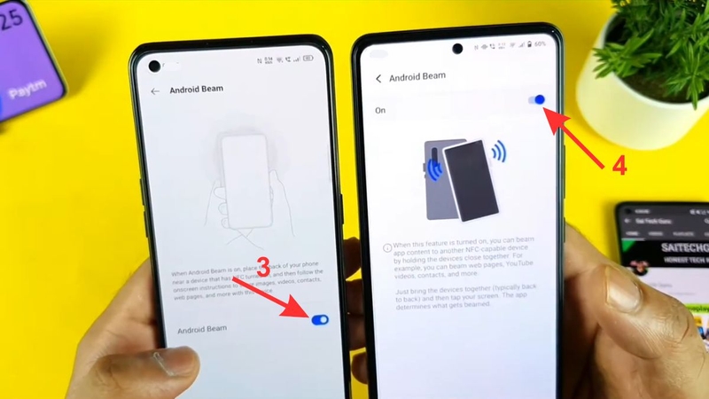 cách bật NFC trên Realme nhanh 5