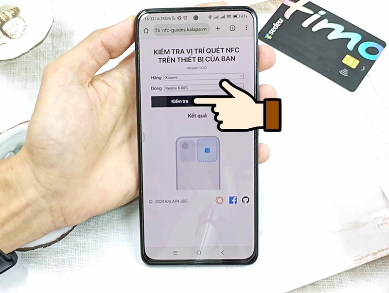 cách bật NFC trên Realme nhanh 7