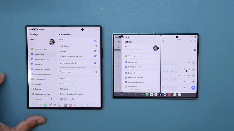 cách bật nút đa nhiệm trên Samsung Z Fold 8 Series - Hình 3