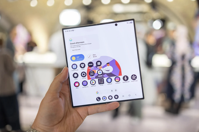 cách bật nút home ảo trên Samsung Z Fold 8 Series - Hình 3