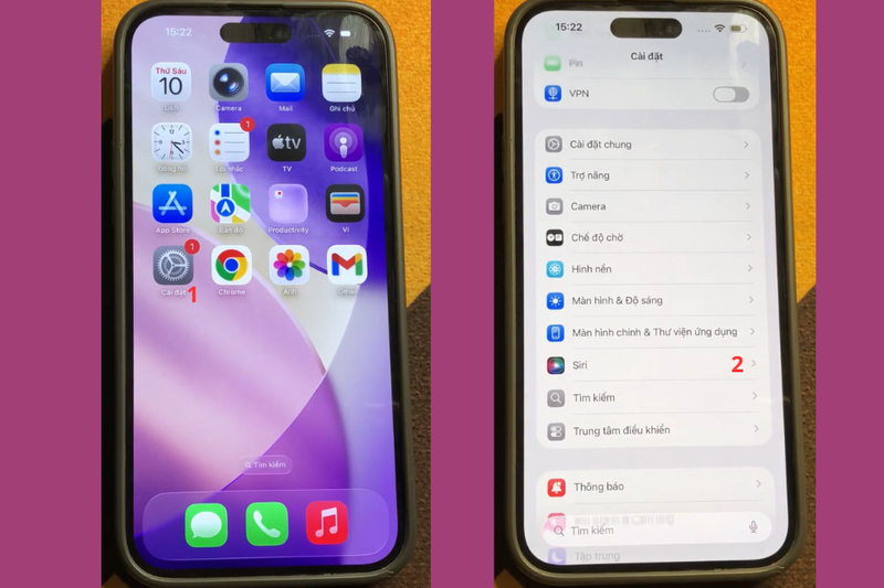 Cách bật Siri trên iPhone 17 (2)