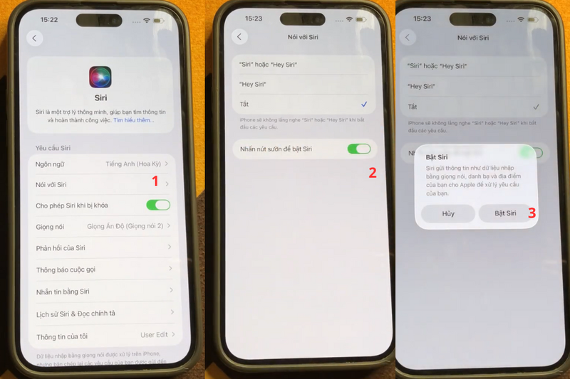 Cách bật Siri trên iPhone 17 (3)
