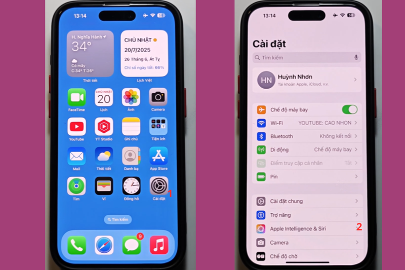 Cách bật Siri trên iPhone 17 (5)
