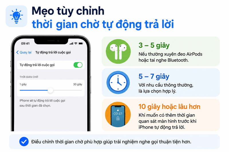 Cách bật, tắt chế độ tự động trả lời cuộc gọi trên iPhone - hình 11