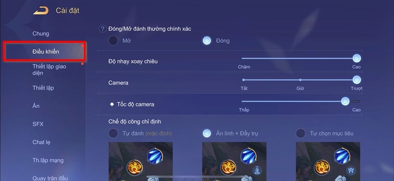 Cách bật Chú ý va chạm trong Liên Quân Mobile ảnh 2