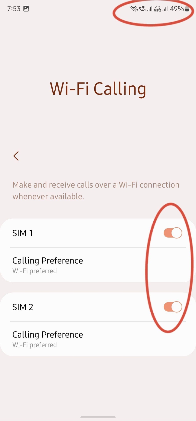 cách bật VoLTE trên Samsung Z Fold 8 Series - Hình 4