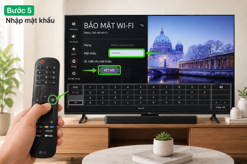 cách bật wifi trên tivi lg webos ảnh 6