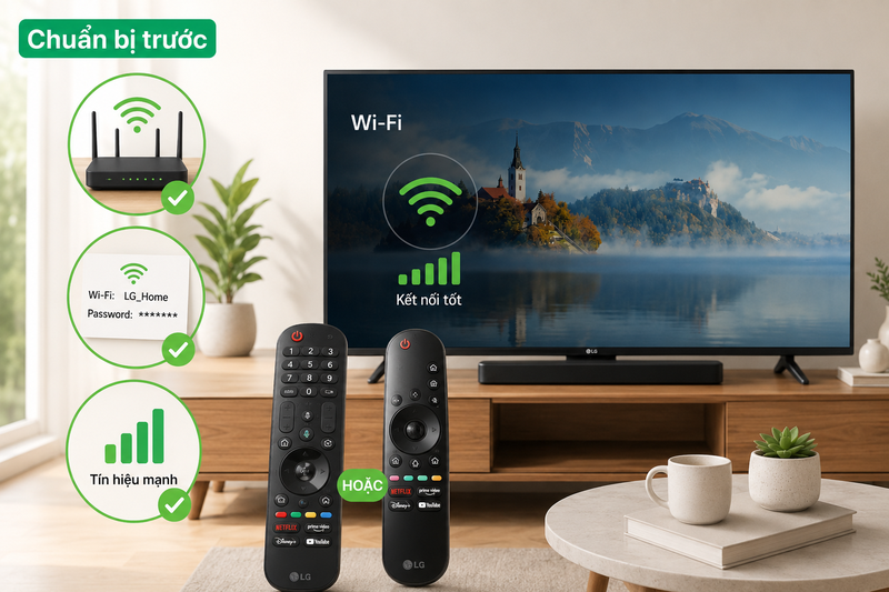 cách bật wifi trên tivi lg webos ảnh 9