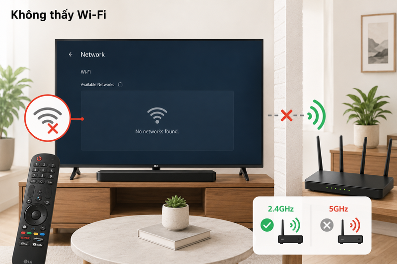 cách bật wifi trên tivi lg webos ảnh 11