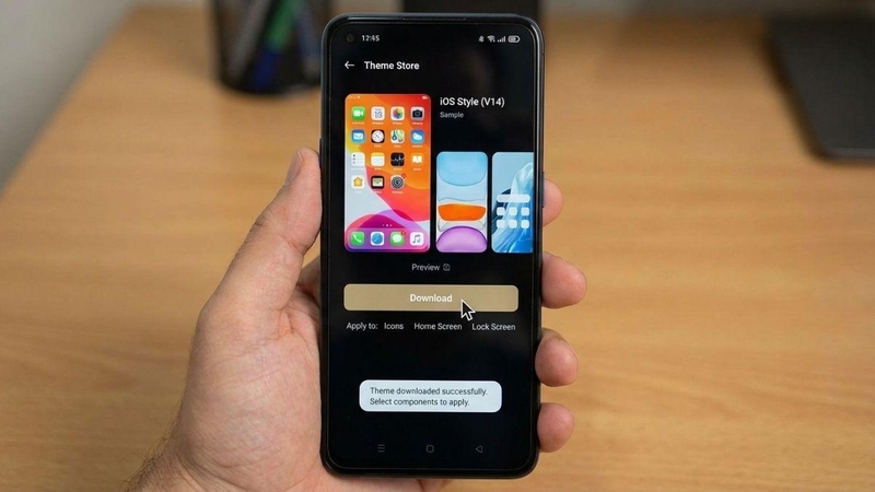 cách biến OPPO thành iPhone - Hình 1