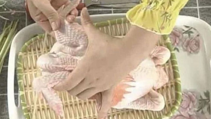 cách buộc gà cánh tiên 4