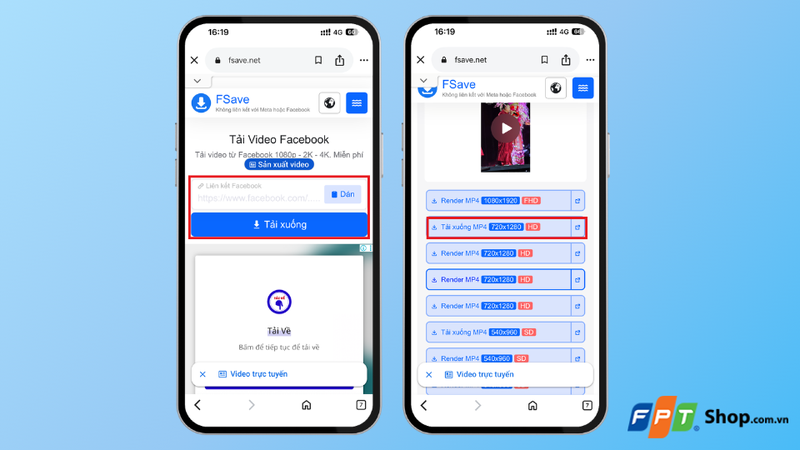 Tải video Facebook về điện thoại 2