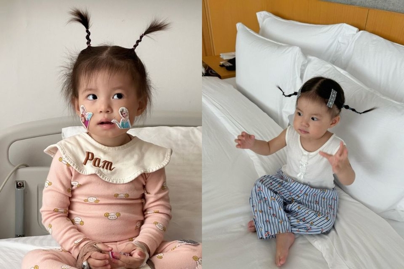 Kiểu tóc ăng-ten cho bé