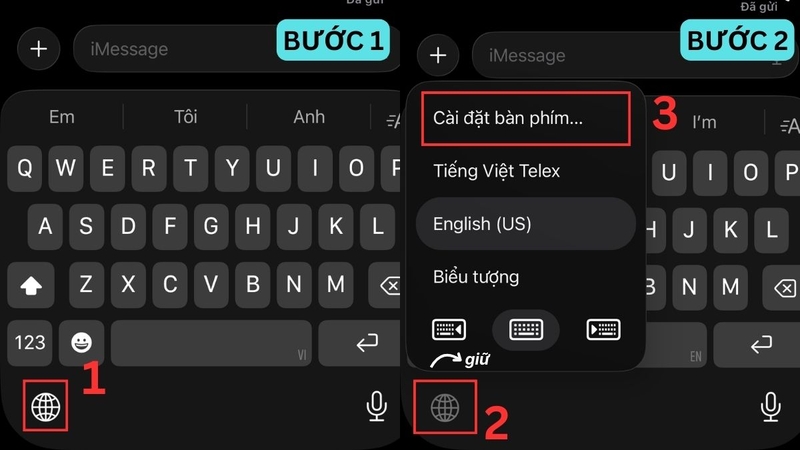 Cách cài bàn phím Tiếng Việt trên iPhone 17 6