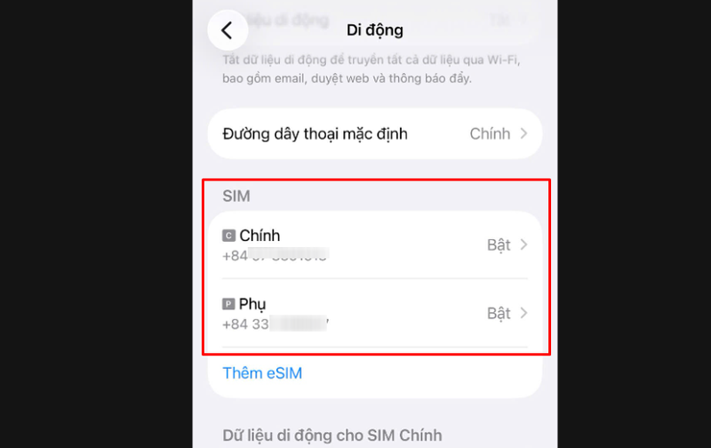 Cài đặt 5G trên điện thoại iPhone - hình 4
