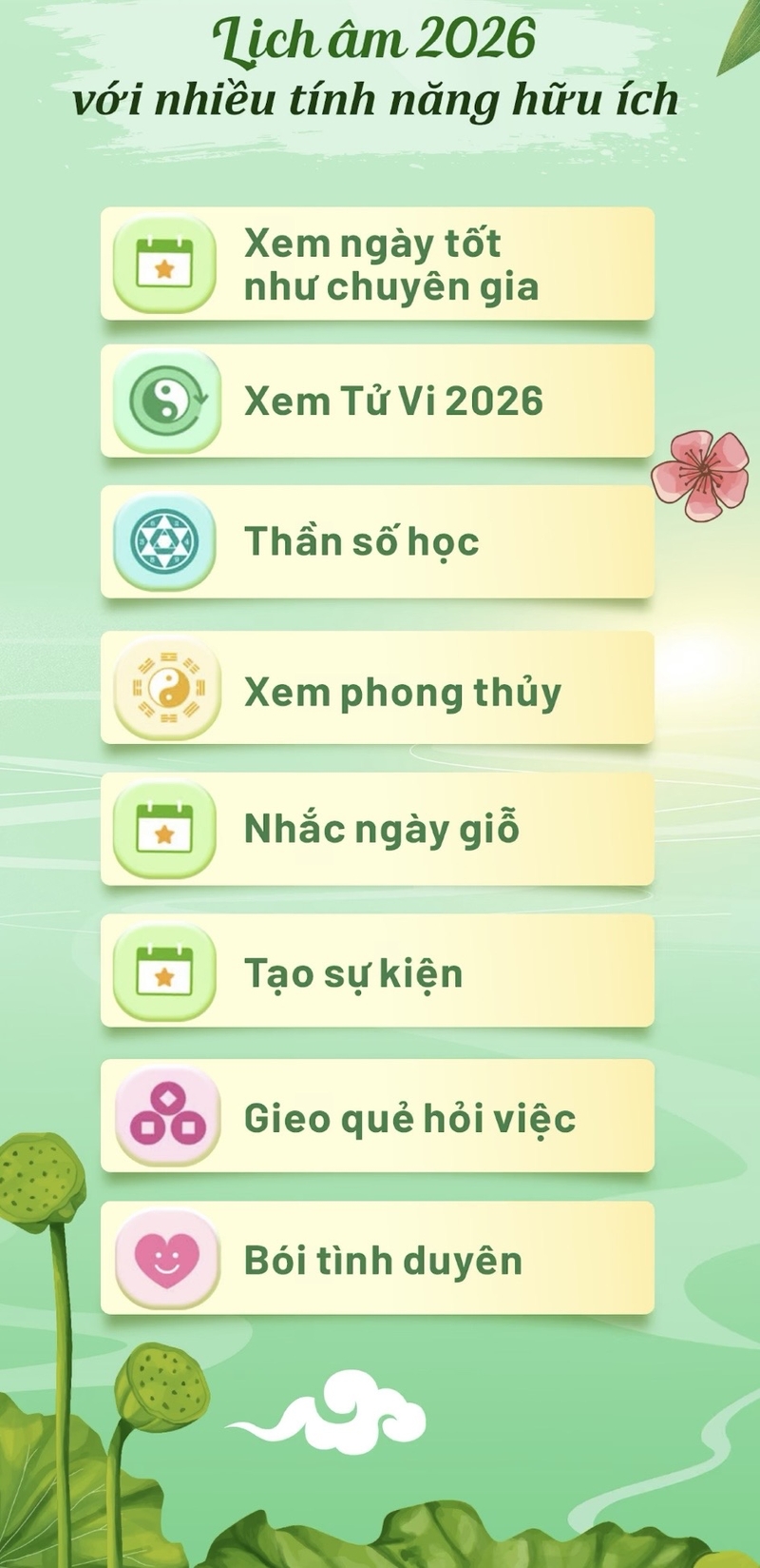 cách cài đặt lịch Vạn Niên đẹp cho smartphone - Hình 4