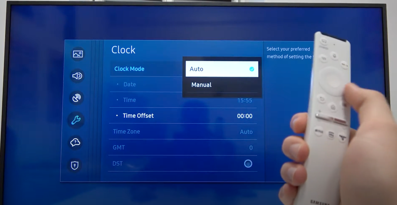 Cách cài đặt thời gian trên tivi Samsung - hình 6