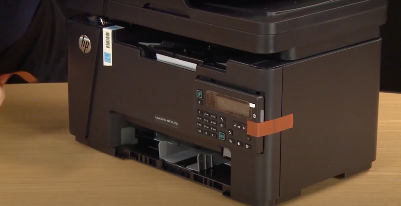Kết nối máy in HP LaserJet Pro MFP M125a với máy tính qua cáp USB