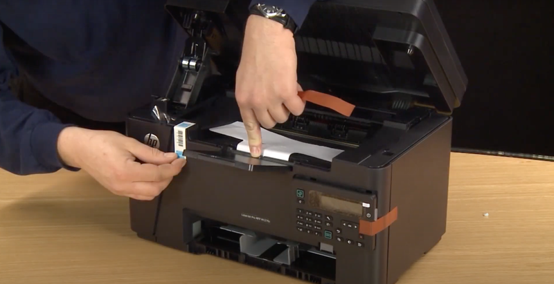 Máy in đa năng HP LaserJet Pro MFP M125a sẵn sàng hoạt động
