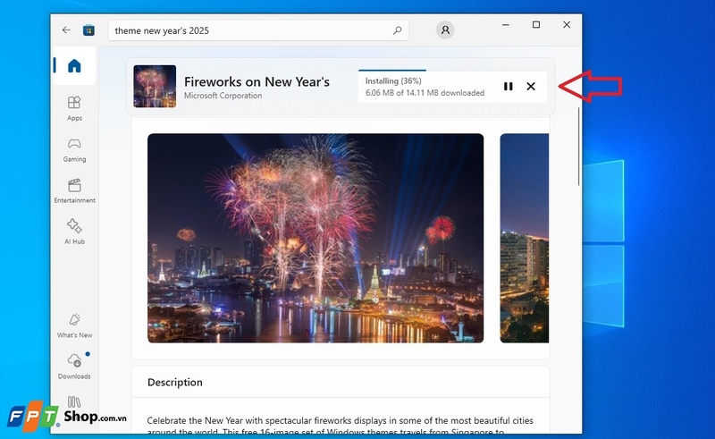 cách cài theme tết 2025 cho laptop 5