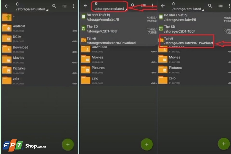 Tiến hành giải nén tệp đã tải về máy