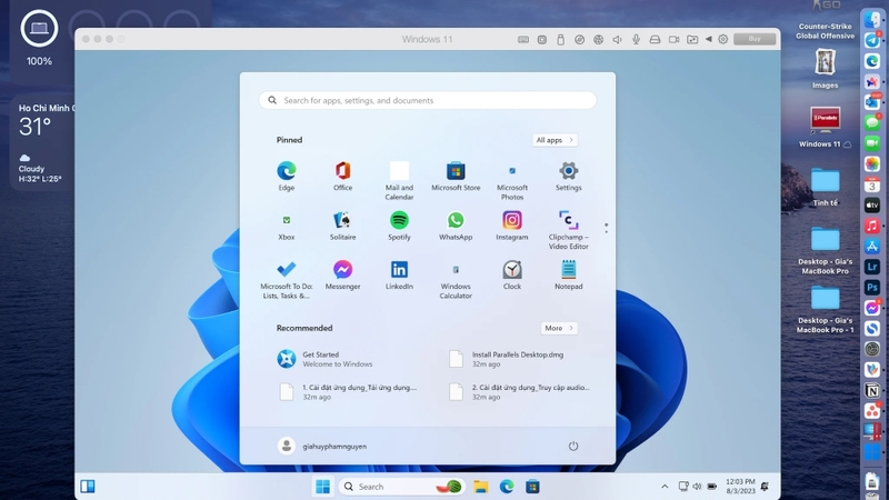 Những điều cần lưu ý khi cài Windows trên MacBook Air M4