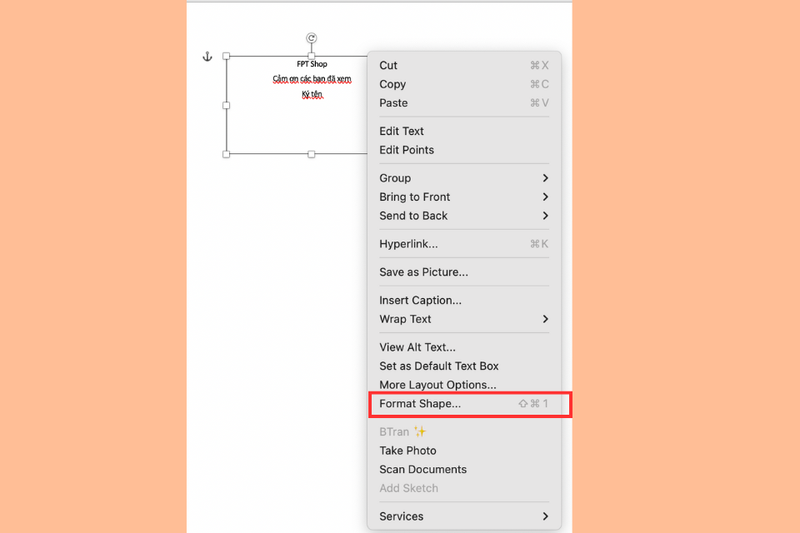 Cách căn giữa nội dung Text Box trong Word (3)