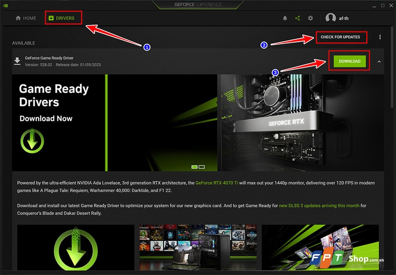 Cách cập nhật drivers NVIDIA - 10