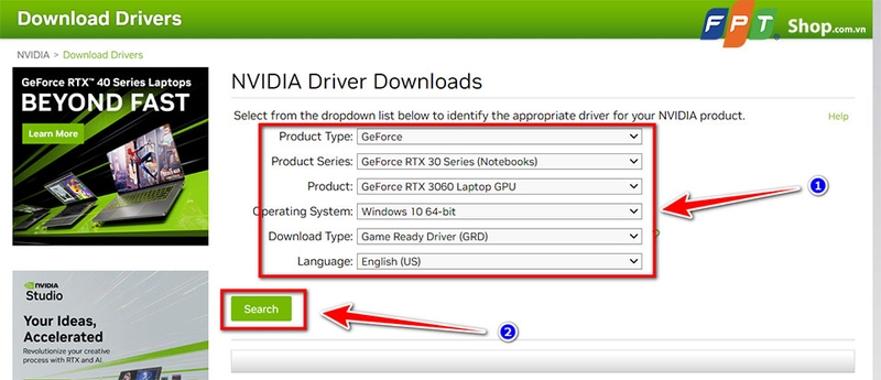 Cách cập nhật drivers NVIDIA - 07