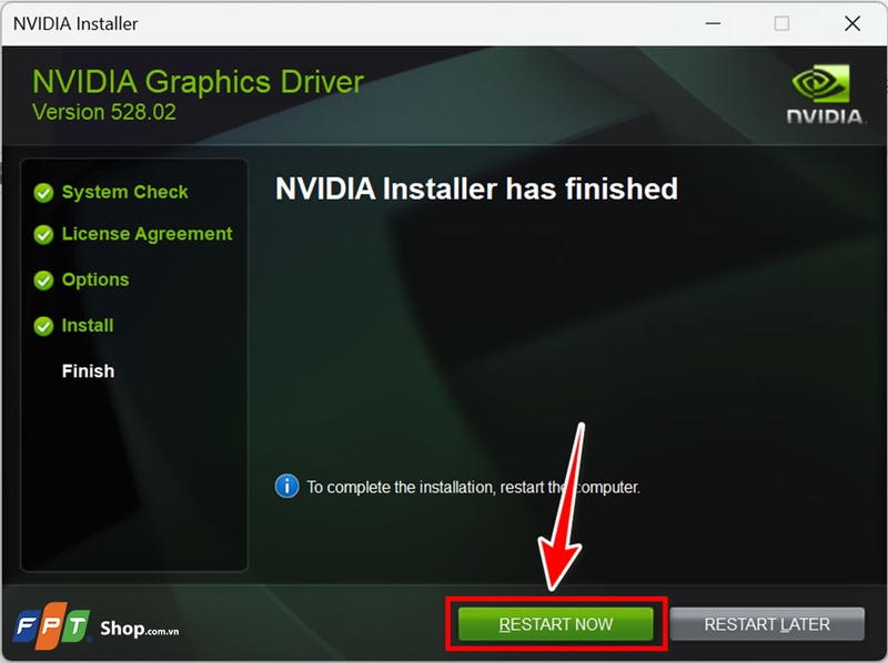 Cách cập nhật drivers NVIDIA - 06