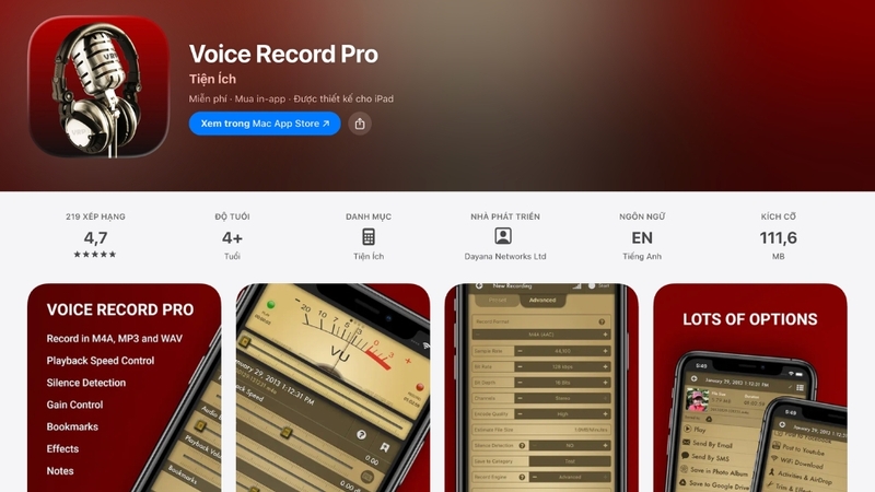 Voice Record Pro