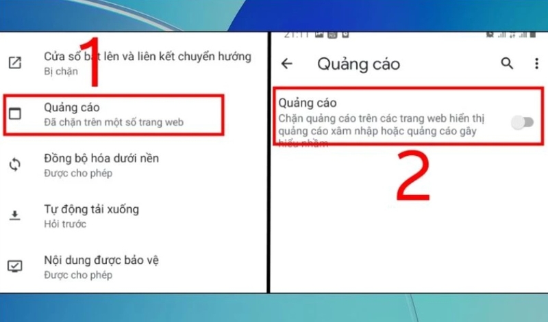 cách chặn quảng cáo trên điện thoại Oppo hình 4