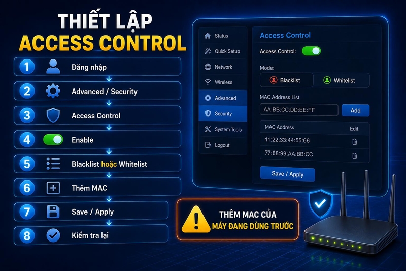 cách chặn thiết bị lạ dùng wifi hình 11