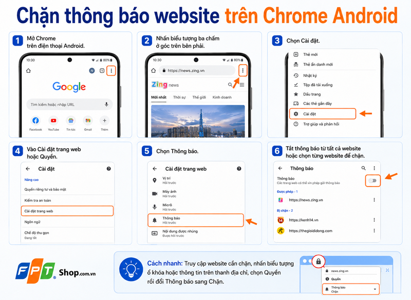 cách chặn thông báo từ các trang web 5