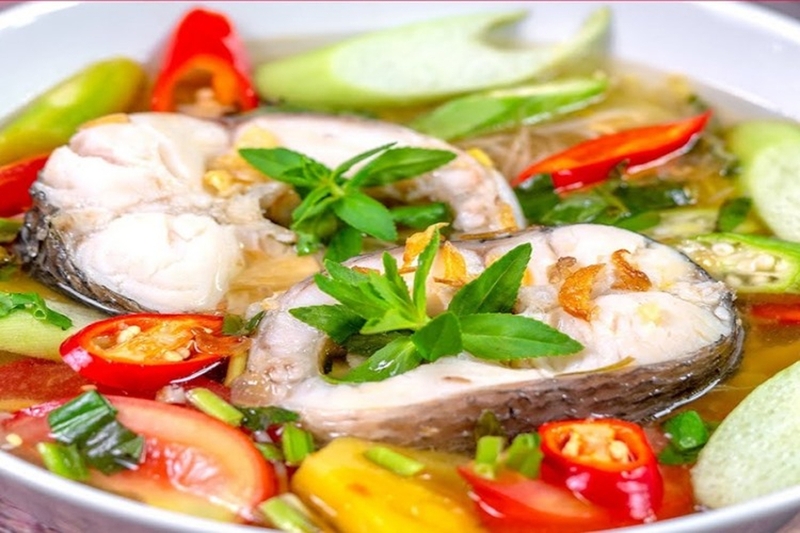 Cách chế biến cá tầm 5