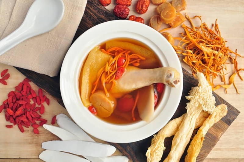 cách chế biến đông trùng hạ thảo tươi - hình 1