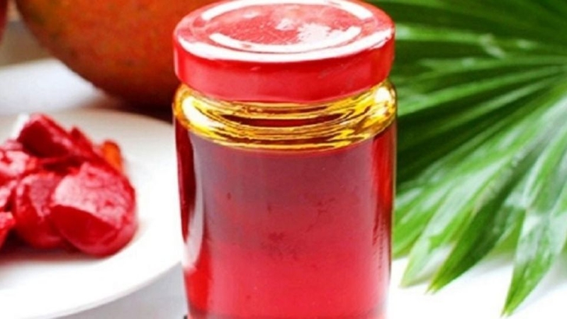 Làm dầu gấc