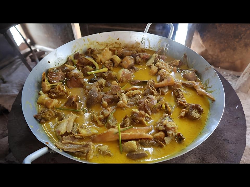 Thịt ngỗng giả cầy
