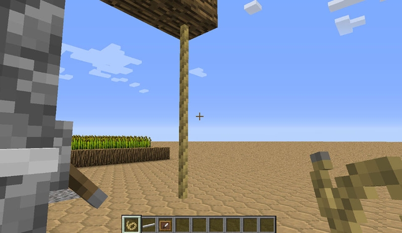 Chế tạo dây thừng trong Minecraft - 01